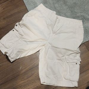 White men's shorts